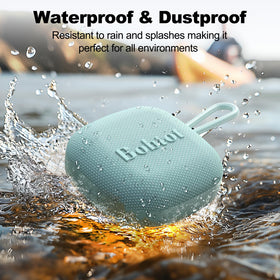 Bobtot 16-hour playtime shows long-lasting music for camping and travel.