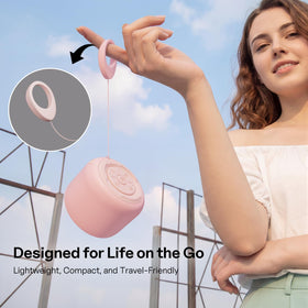 Bobtot Bluetooth 5.0 offers reliable range up to 33 feet for flexible listening.