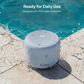 Bobtot built-in microphone enables hands-free calls anywhere you go.