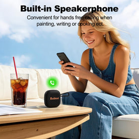Bobtot hands-free calls with built-in microphone for easy talking.