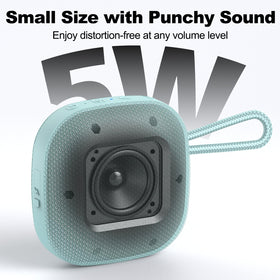 Bobtot IPX7 waterproof rating focuses on splash resistance for shower and poolside listening.