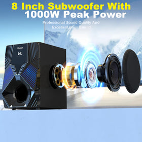 Bobtot LED ambient light enhances mood during movies.