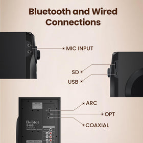 Bobtot microphone input for casual karaoke sessions