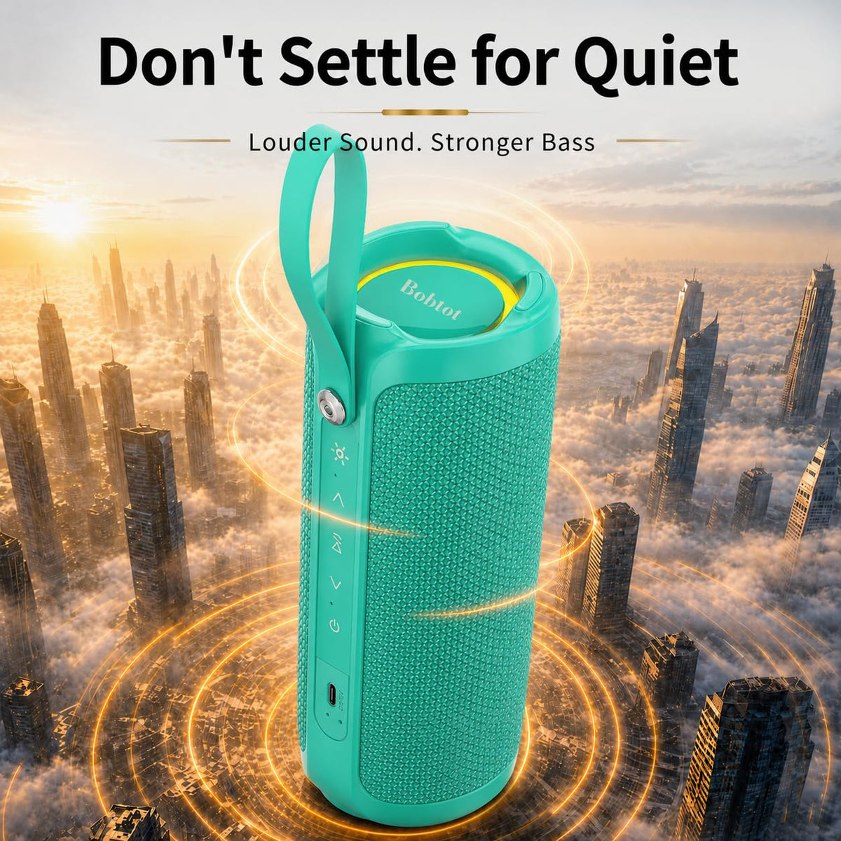 Bobtot 44x80mm driver delivers balanced treble, mids, and bass
