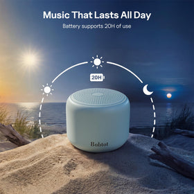 Bobtot rechargeable battery allows reliable daily use and quick top-ups.