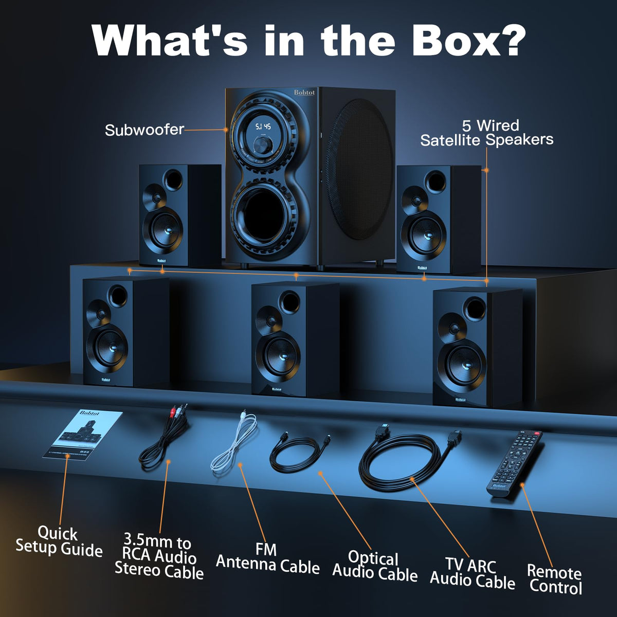 Bobtot remote control for easy volume and mode adjustments