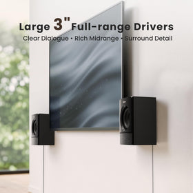 Bobtot 6.5-inch subwoofer featuring deep bass for cinematic impact.