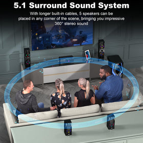 Bobtot ten-inch subwoofer with built-in receiver delivering deep bass