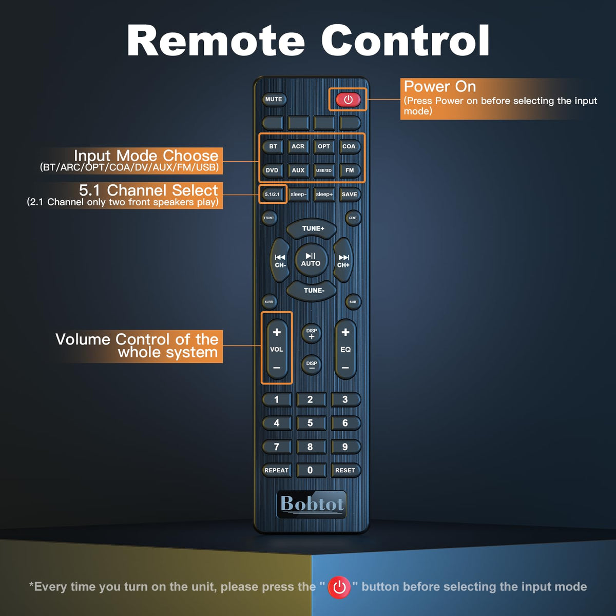 Bobtot versatile placement helps optimize sound in any layout.