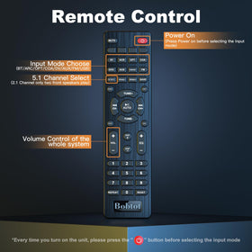 Bobtot versatile placement helps optimize sound in any layout.