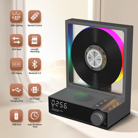 Bodymaster HOTT transparent CD tray visible during playback