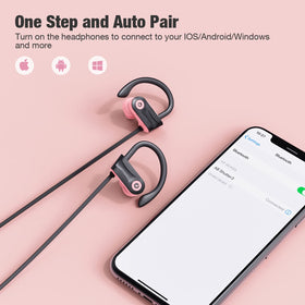Boean on-ear profile showing ergonomic placement and comfortable wear