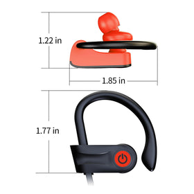 boean outdoor run lifestyle showing water resistance and motivating sound