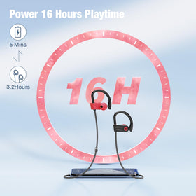 boean size comparison scale showing compact earbuds and case portability