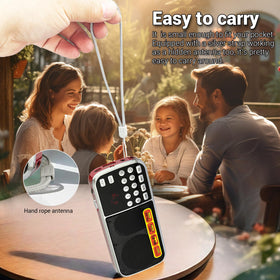 BOESPATR flashlight and headphones enable private listening.