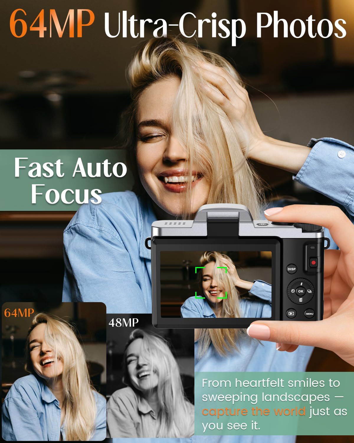 Bofypoo 4K video mode captures crisp cinematic footage.
