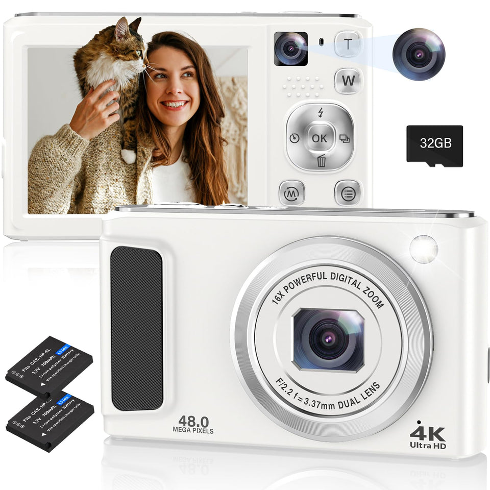 bofypoo front view camera showing compact design and ready-to-shoot ease