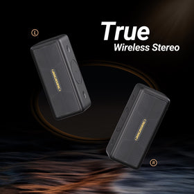 BOGASING M5 ports close-up with AUX, TF card and USB for versatility