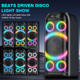 BOHINI T77 dynamic LED lighting dancing with the music