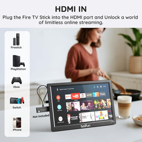 Boifun HDMI/USB/SD ports expand media options