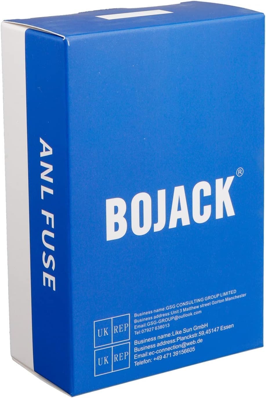 Gold-plated contact design on BOJACK fuse holder ensures better conductivity