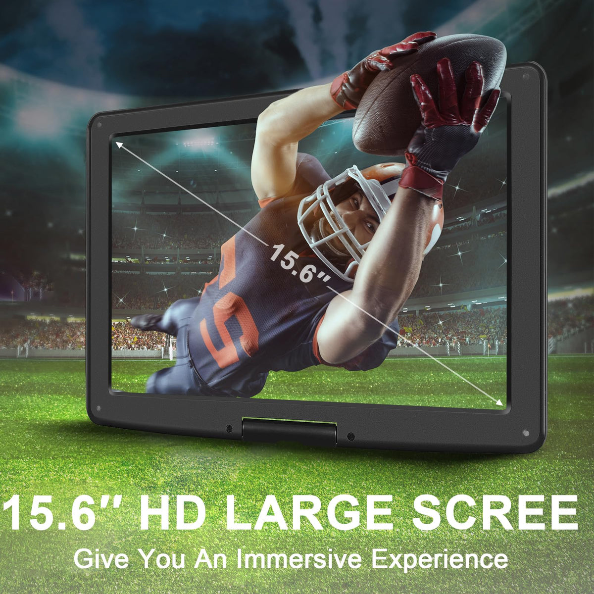 BOKYOK 5000mAh battery enables up to six hours of on-the-go entertainment