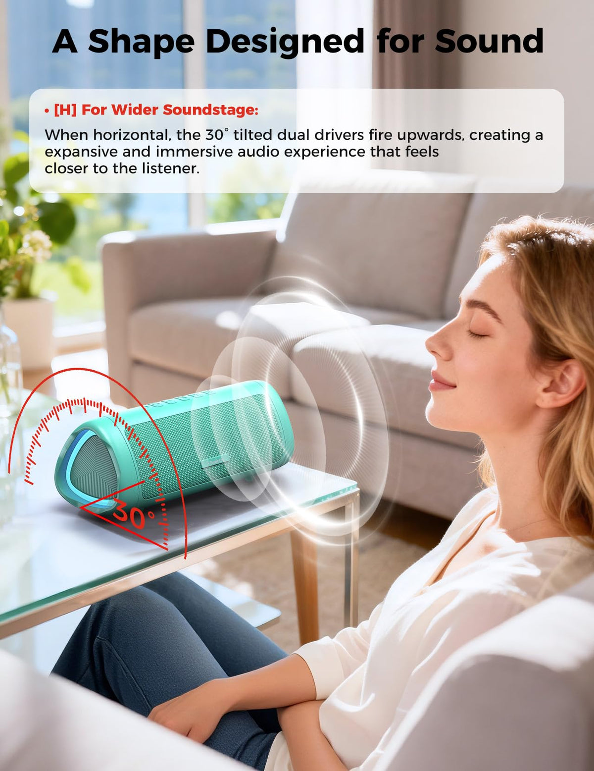 BolaButty Bluetooth speaker includes charging cable and quick start guide