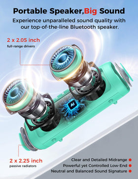 BolaButty Bluetooth speaker IPX5 waterproof for rain or splashes