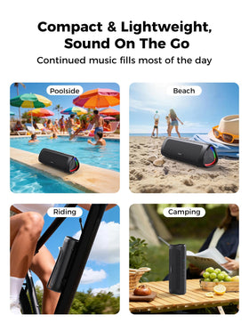 BolaButty USB-C charging keeps the speaker ready for long sessions