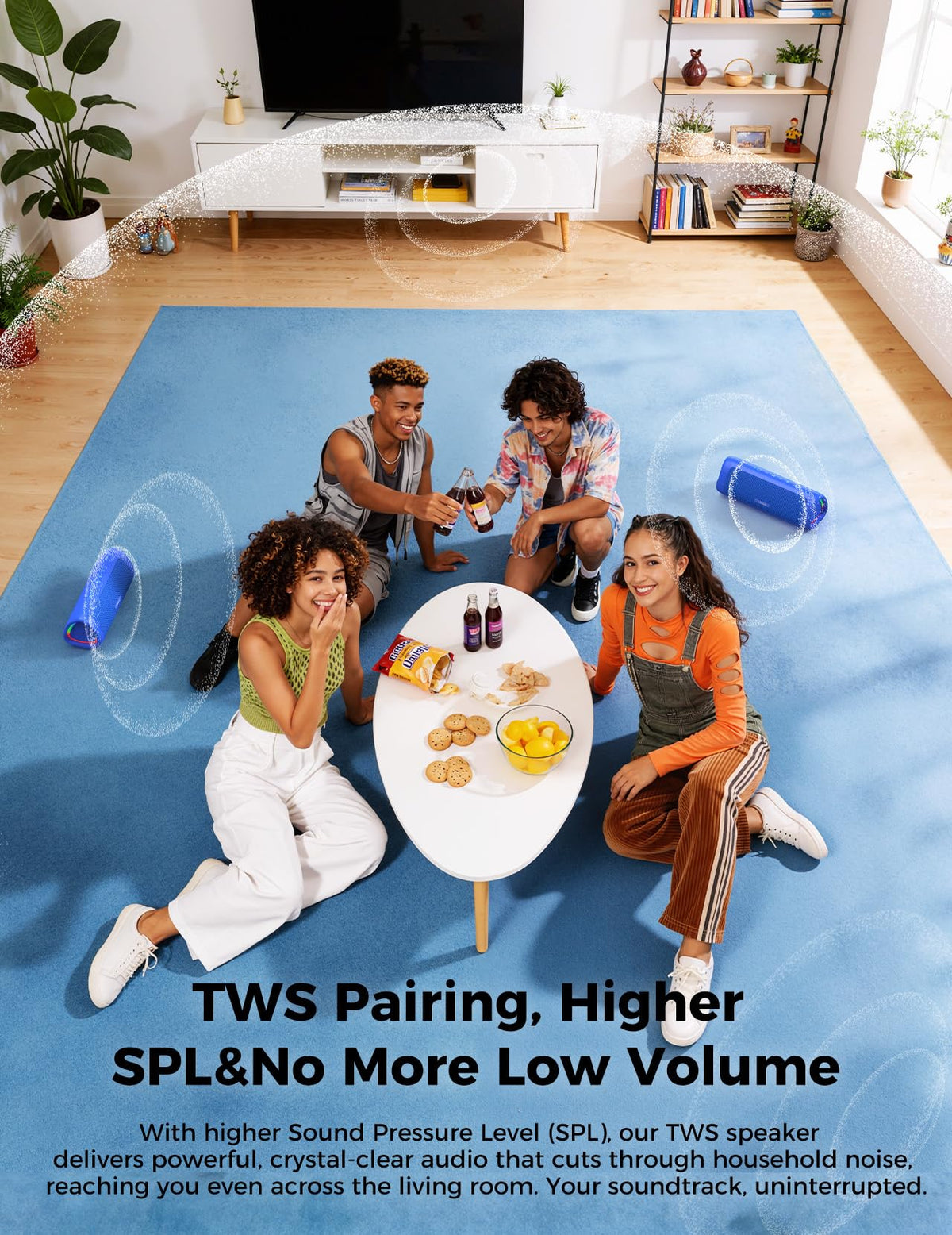 BolaButty placed on sand at beach proving IPX5 splash-resistant convenience