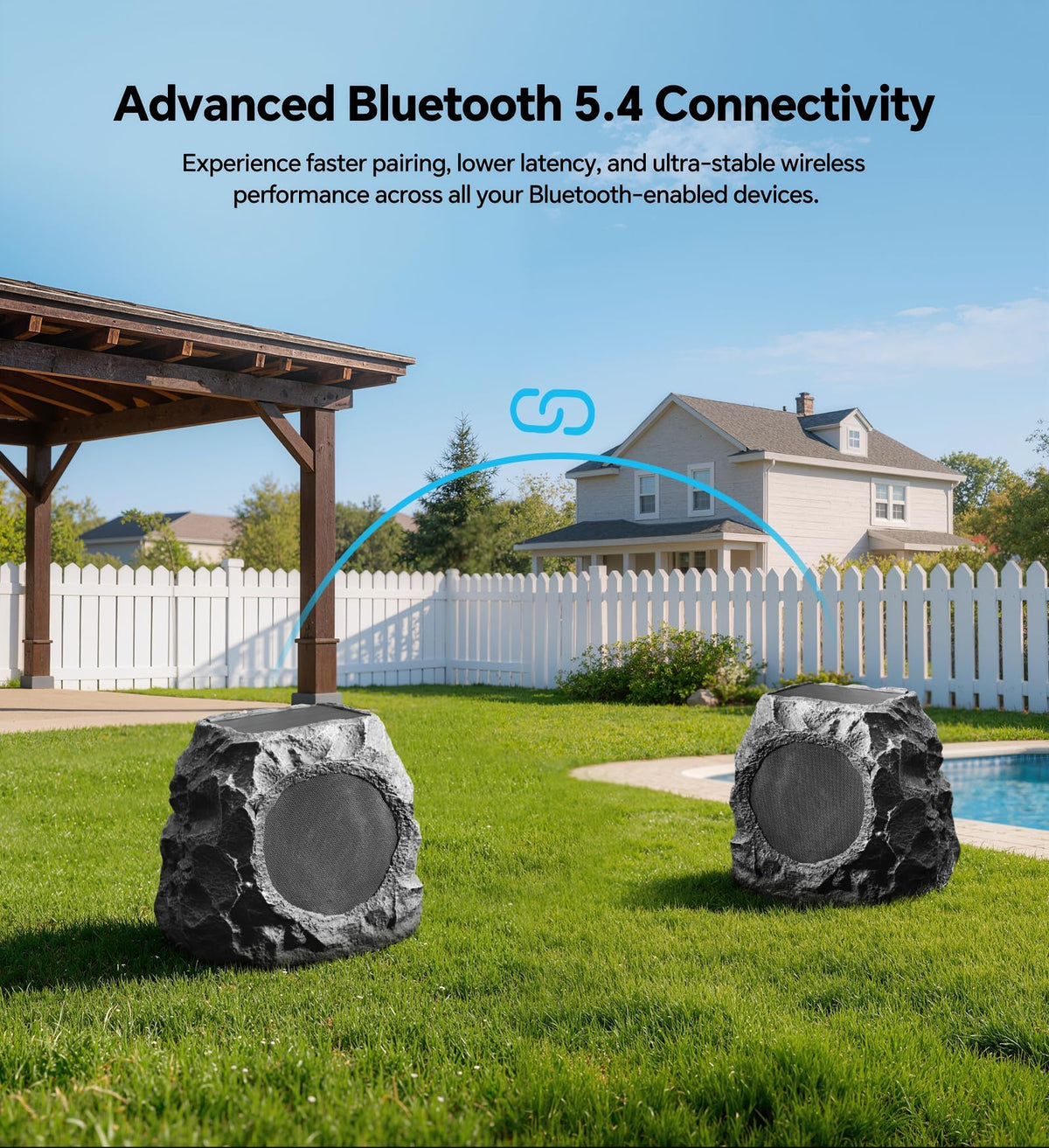 Rugged BolaButty design built for year-round weather and sun exposure.