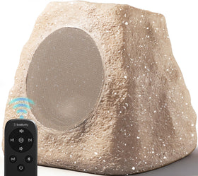 BolaButty rock speaker front view delivers powerful outdoor bass for gatherings