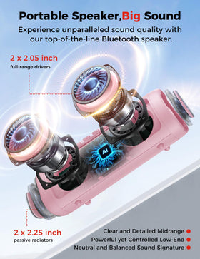 BolaButty top controls close-up showing buttons and convenient on-device control benefit quick use