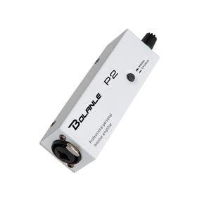 Bolanle P2 front panel showing controls and headphone jack benefit clear monitoring