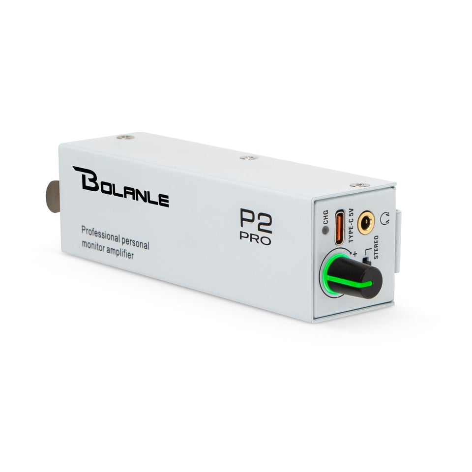 Bolanle P2 front panel showing controls and LED for reliable stage adjustments