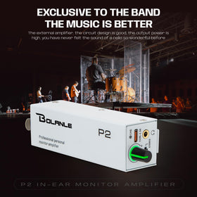 Bolanle P2 USB-C power hook-up demonstrating stable 5V studio power