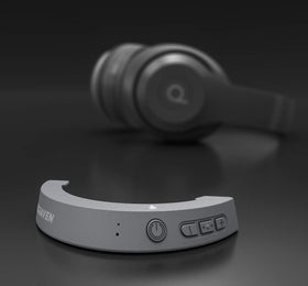 bolle & raven adapter mounted on Beats Studio 2 earcup demonstrating cordless convenience