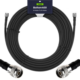 Bolton400 100ft NM-NM coaxial cable enables long, stable signal runs in buildings.