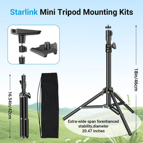 Boltwasp tripod mounted on RV rooftop showing outdoor signal positioning advantage