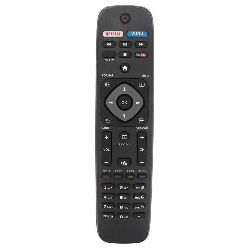 BOMAZ front view replacement remote showing full button layout and easy control