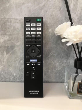 BOMAZ remote beside AAA batteries showing size and required batteries