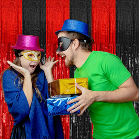 BOMSI easy-install backdrop sticks quickly with adhesive tape