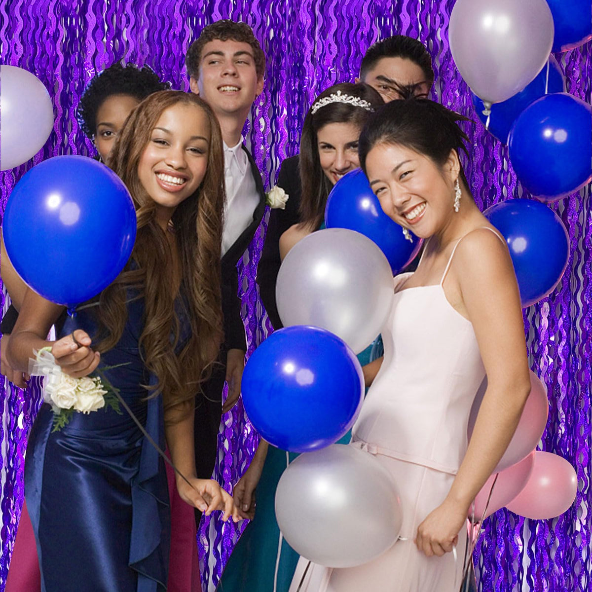 BOMSI party backdrop curtain ideal for door entrances and event styling