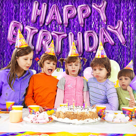 BOMSI reusable glitter curtain brings color and drama to celebrations