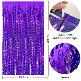 BOMSI sequin backdrop 5-pack provides versatile length for walls and doors