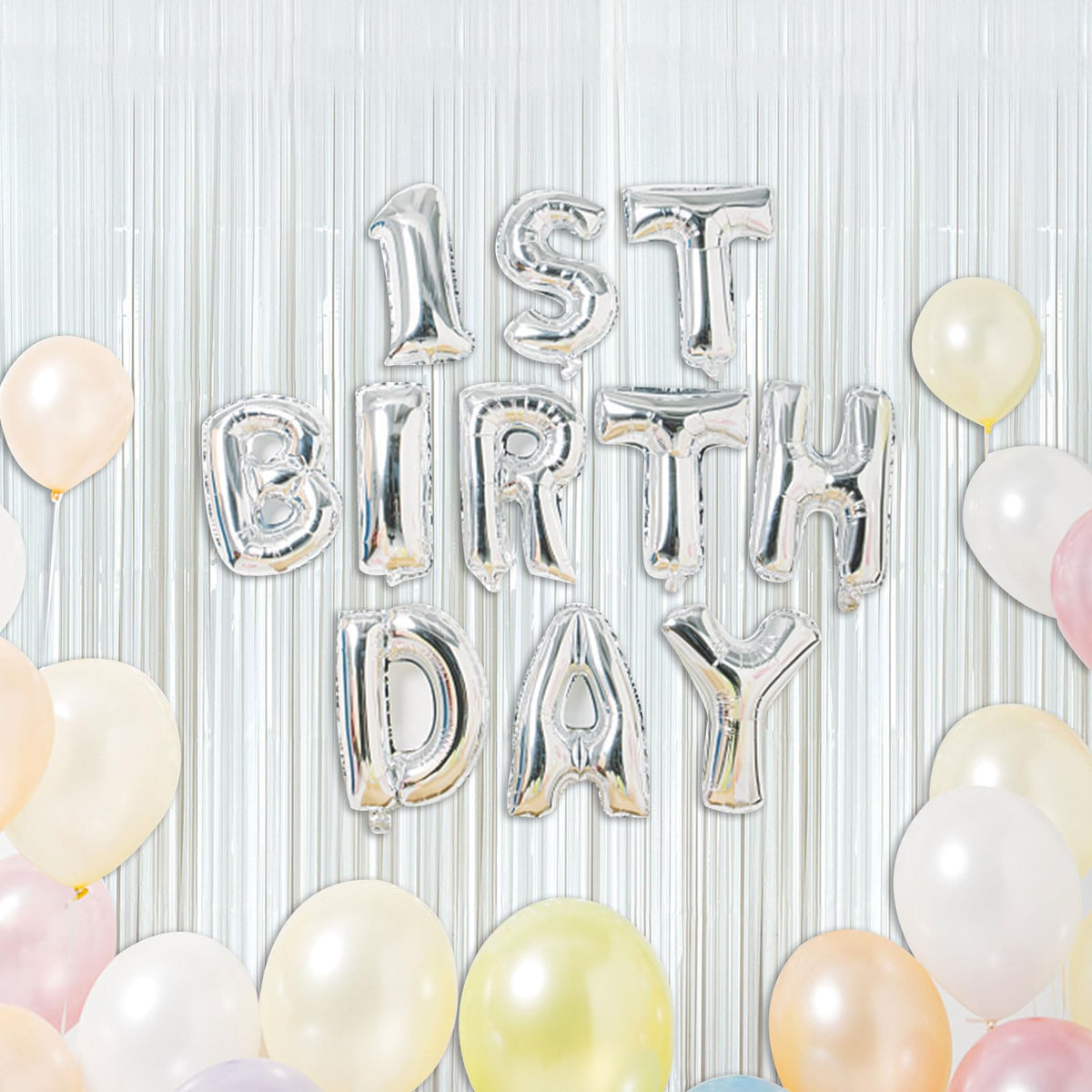 BOMSI shimmering fringe decor brings bright, celebratory vibes to birthdays and graduations.