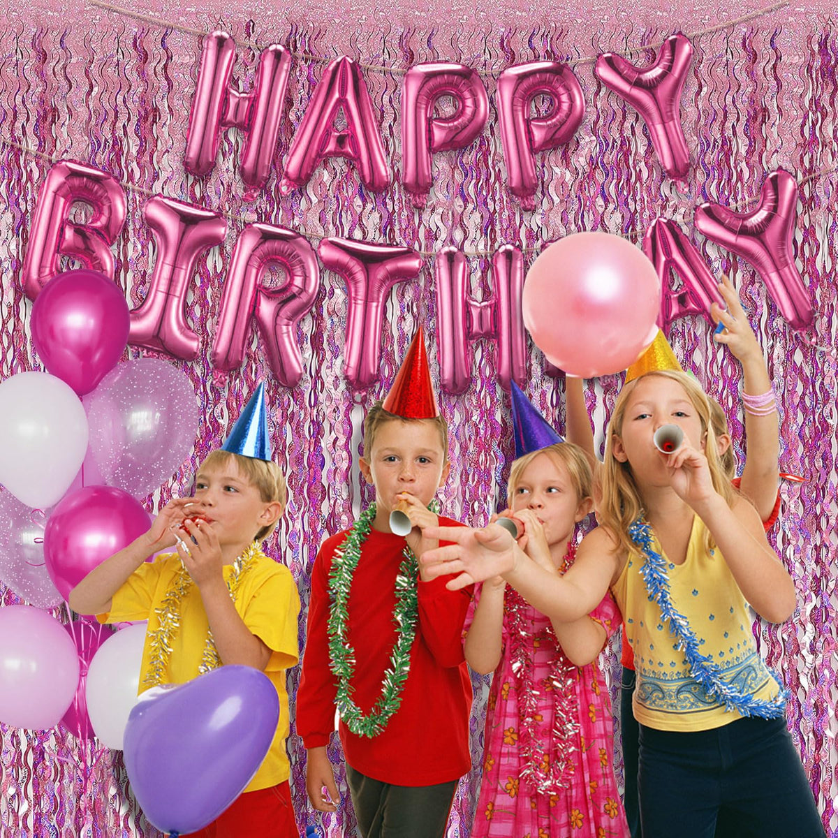 BOMSI shimmering backdrop adds sparkle to parties and celebrations
