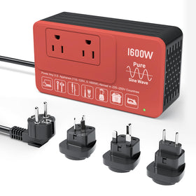 bonazza front view converter showing sockets and safe power delivery