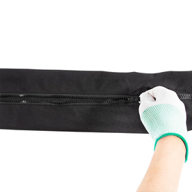 Bonbo wide-diameter sleeve covers cables and primer bulb without crowding