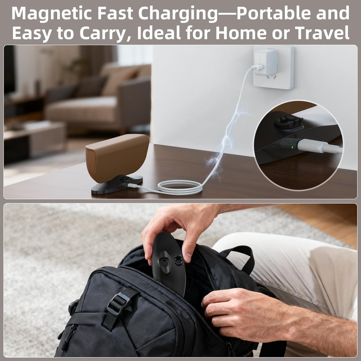 BonFook HiBloks protects Ray-Ban Meta port from dust during charging